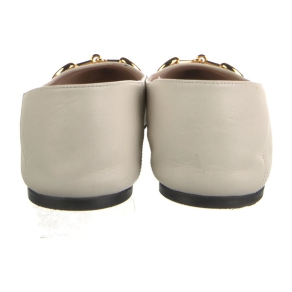 Gucci Chain-Link Accent Leather Mary Jane Flats Women's Size: 7.5 - Picture 5 of 6